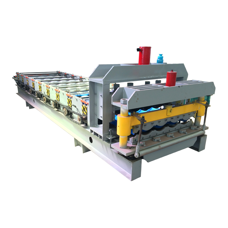 Fire damper flexible roll forming machine for adjustable long span roof