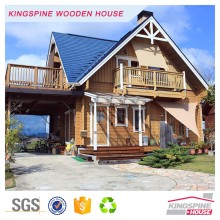 New design Prefabricated Log cabin Wooden Villa