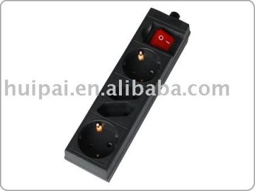 German type outlets black with two Germany type and two Holland type