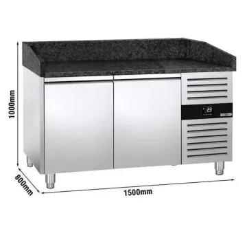 Refrigerated Salad Pizza Fridge Prepare Under Counter Worktable Freezer