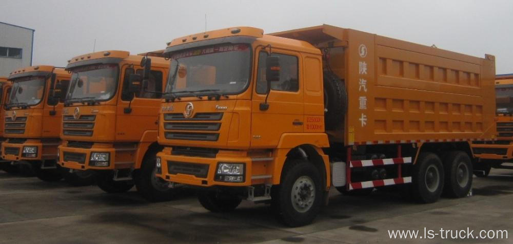 Stock Shacman dump truck 6x4 drive 300hp