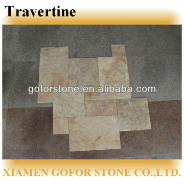 Popular versailles pattern travertine tile