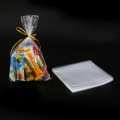 Cheap Price Custom Clear Plastic Packaging Side Seal Christmas Bag for Candies Gift