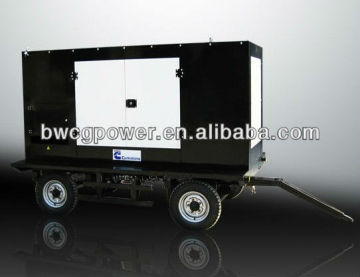 Trailer Mounted Trailer Generator Truck 200kw