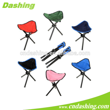 Metal triangle seat folding fishing stool/lightweight folding stool