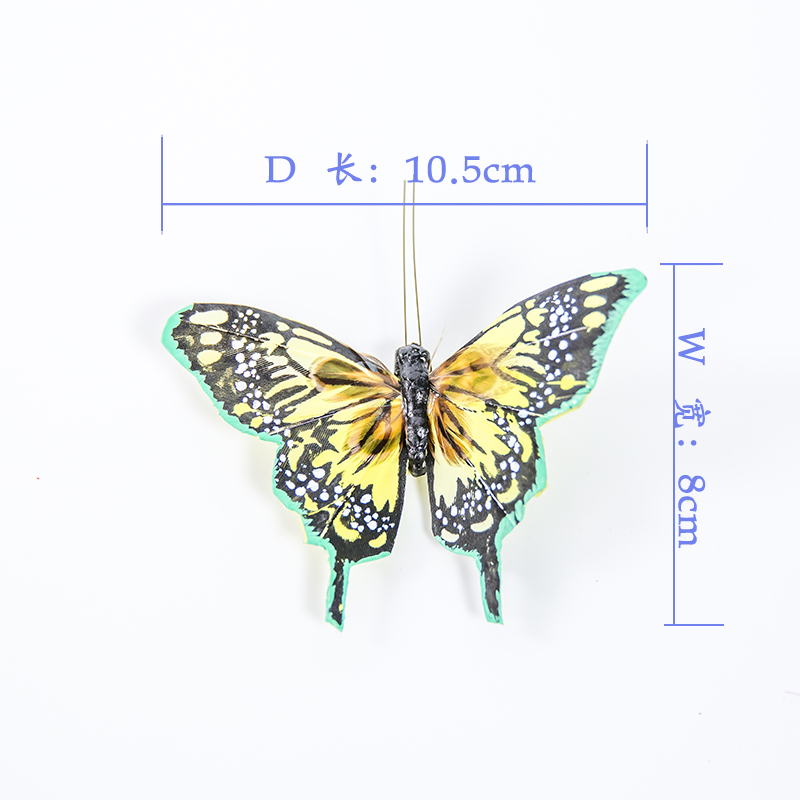 Dekorácia motýliho ornamentu