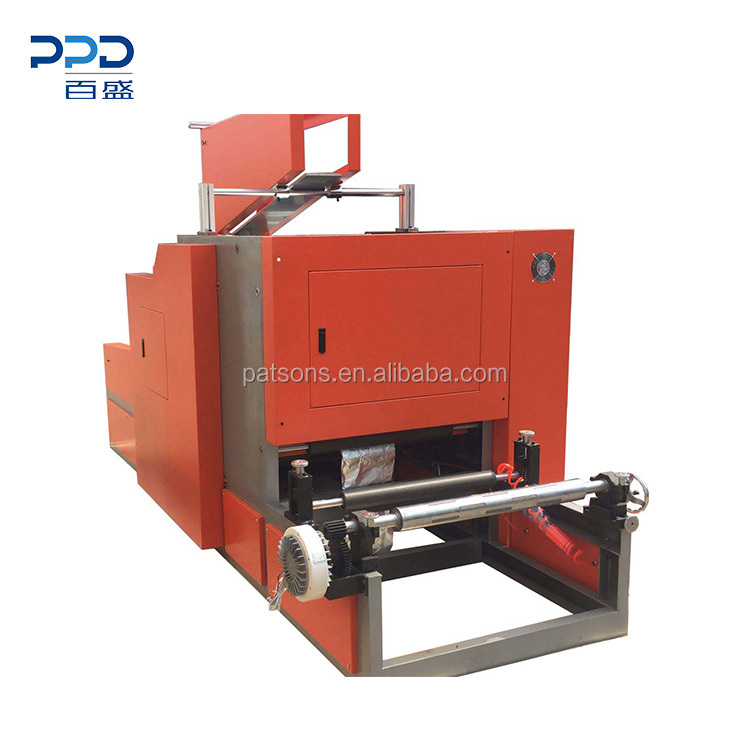 High Quality Automatic Silicon Coated Paper(Bakery Paper) Aluminium Foil 2in1 Rewinding Machine