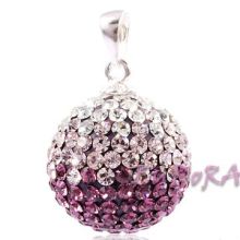 Stock &amp; Oem Great Polishing Sterling Silver Crystal Ball Beads