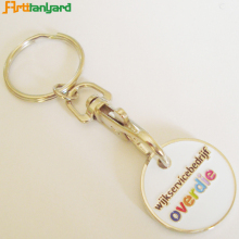 Plastic Trolley Coin Key Holder