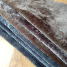 Real Sheepskin Fabric with Sheepskin Lining Shearling