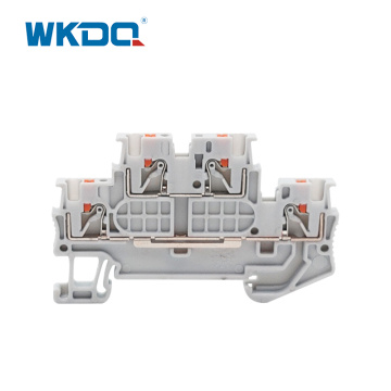 PTTB 1.5/s empuje de doble nivel en el bloque terminal DIN Rail 1.5 mm2