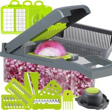 Multifunctional Veggie Chopper: Onion Cucumber Potato Cutter for Home Kitchens