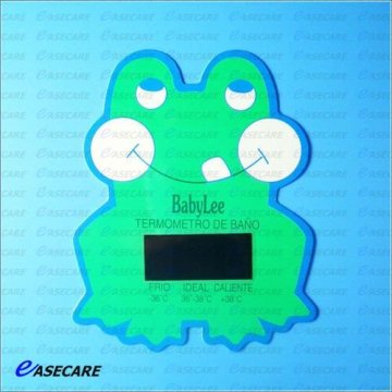 baby care bath thermometer card