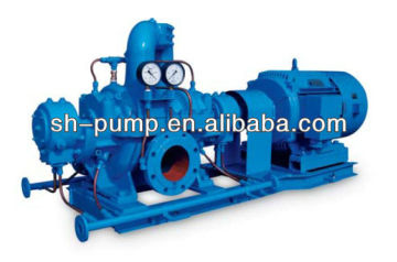 Double stage double suction water pump