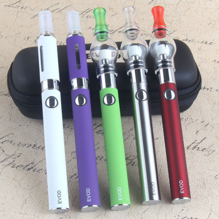 New product evod 4 in 1 kits Evod battery with 4 atomizer evod vaporizer pen