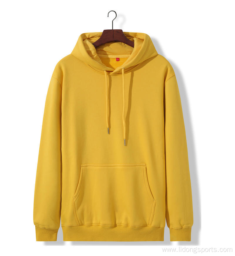 Wholesale Blank Plain Unisex Pullover Hoodies Sweatshirts