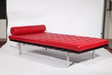 modern classic Barcelona Leather Bed