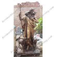 Bronze Cast Jesus Statue Sculpture