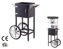 Small Popcorn Machine Cart ETL CE Certificate Popcorn Machine with Cart
