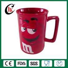 Hot sale creative design cheap ceramic m&m coffee mug