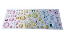 colorful PU clear Epoxy Dome Stickers , weatherproof / wate