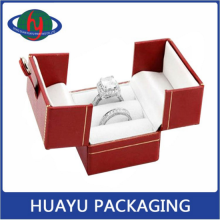 Double Opening Door Wedding Ring Box