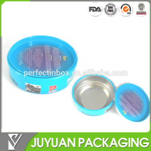 Wholesale empty round car polish wax tin cans sale