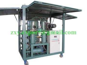 Fully Enclosed Type Transformer Oil Purifying / Filtering Equipment