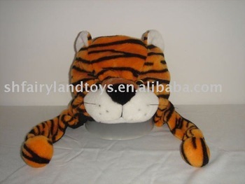 Plush tiger Hat