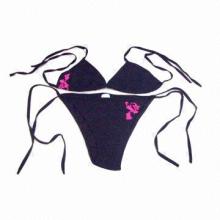 Bikini, 82% Nylon, 18% Spandex Fabric