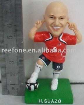 World Cup 2010 polyresin soccer action figurine