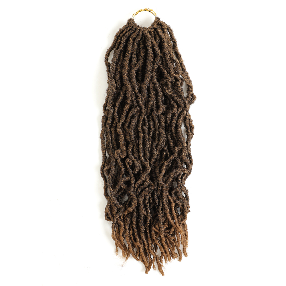 Factory price synthetic crochet dreadlocks faux locs hair extensions braiding faux locs