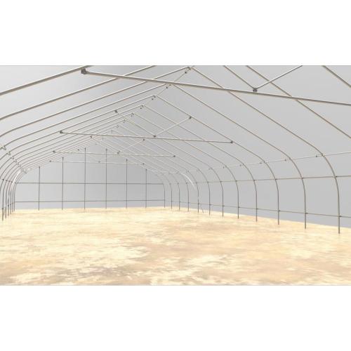 Fixed poly tunnel seed greenhouse for vegetable