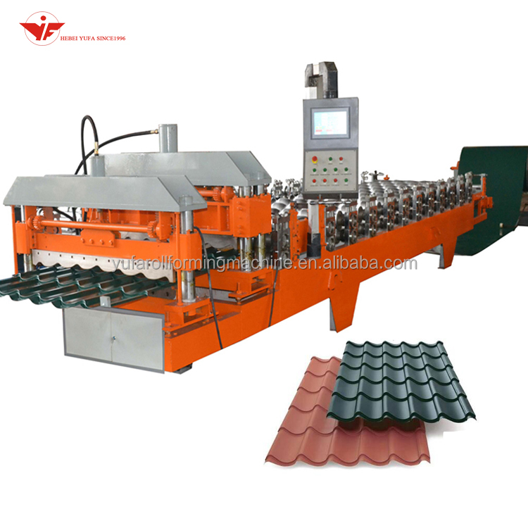 YuFa Brand metal corrugated tile roof panel cold roll forming machine for sale