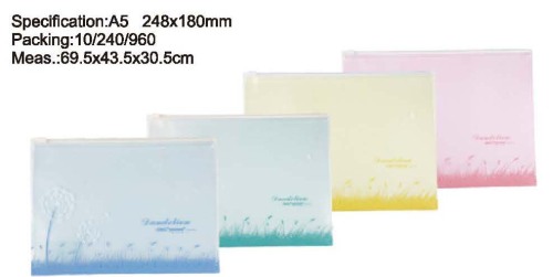 A5 color student PP Zip Bag