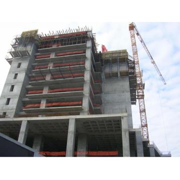 Construção de arranha-céus de fôrma de concreto trepante