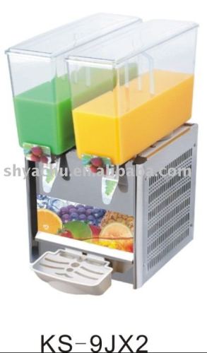 beverage dispenser with two tanks