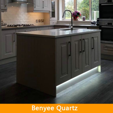 Modern quartz commercial kitchen islands