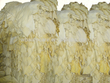 Genuine chamois fabric, natural chamois leather fabric