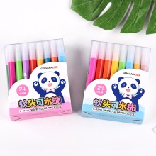 Custom Multi Colour 24 Pcs Water Color Pen Set for Kids