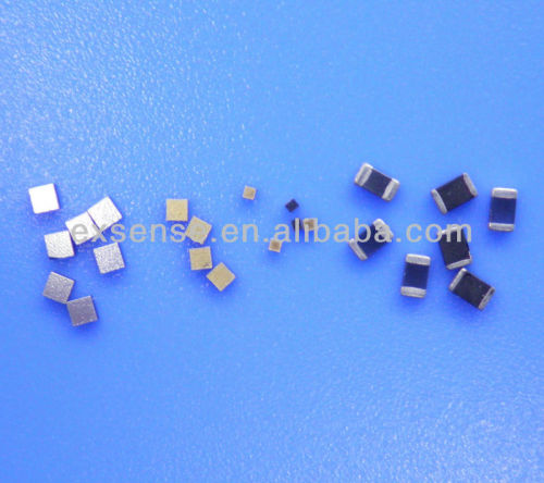 Leadless NTC thermistors, silver or gold surface