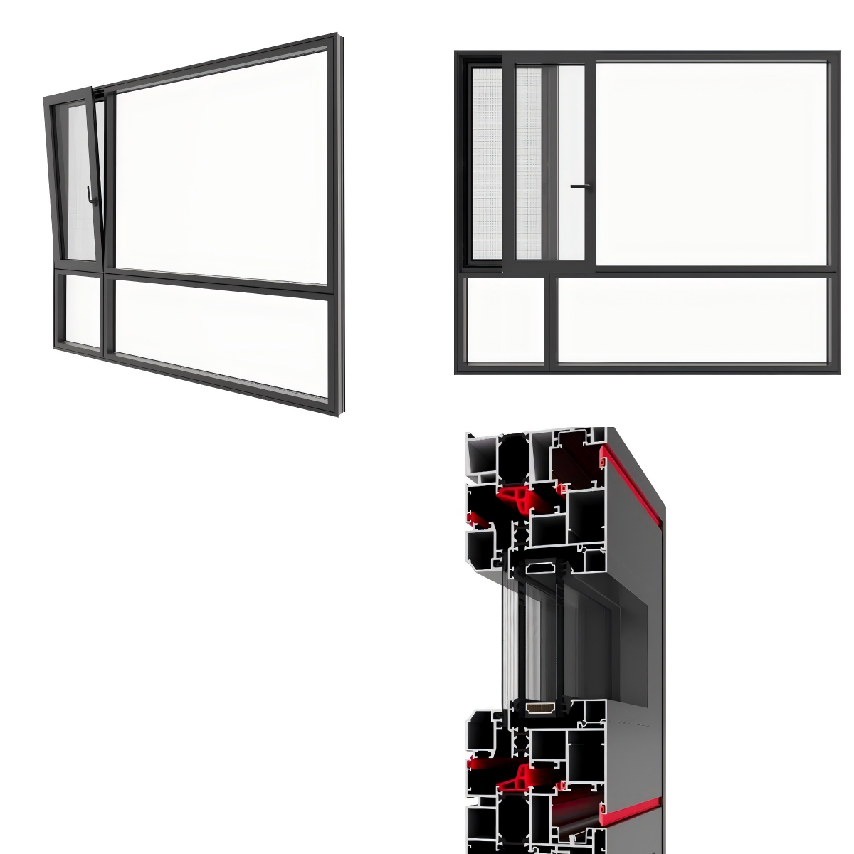 janela de alumínio aluminum window