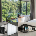 5+5/4+4 smart PDLC glass switchable Privacy