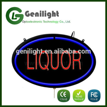LIQUOR Store LED Neon Sign Good Price for Store Decoration
