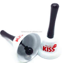 plastic-spray wedding table bells with different design