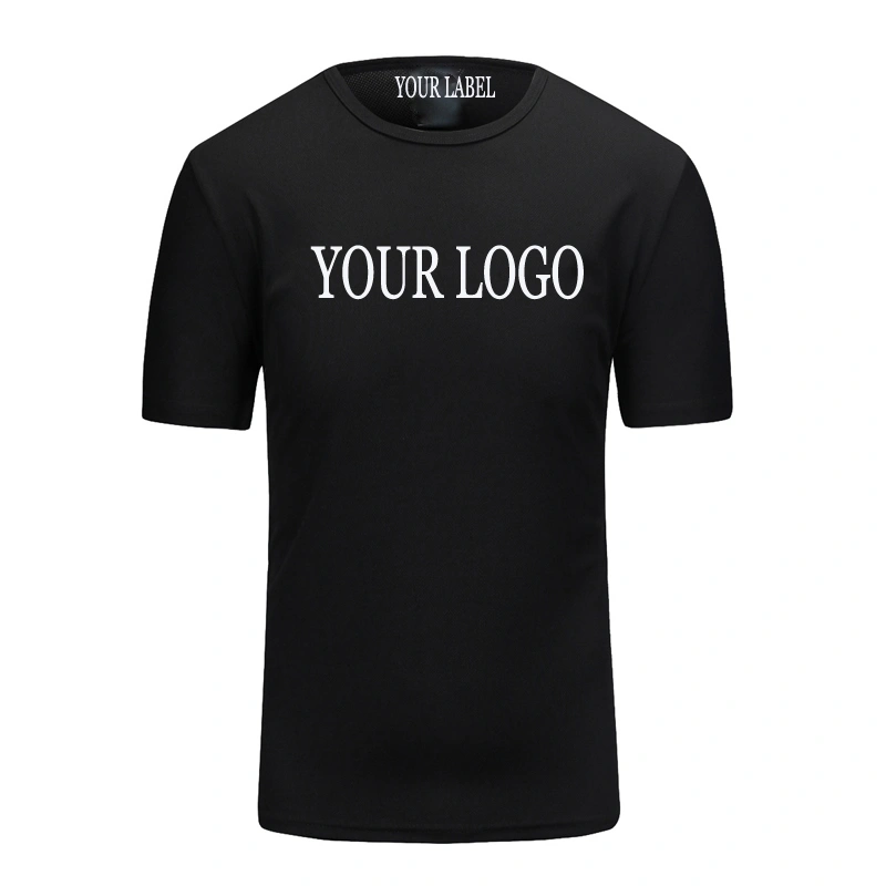 Custom Men Wholesale in China Factory 100% Polyester Standard Dri Fit T-Shirts