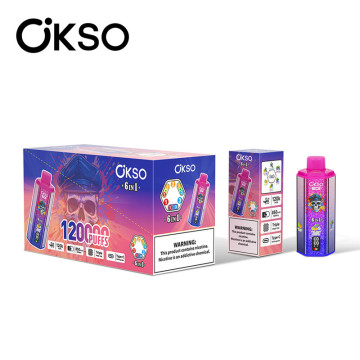 OKSO 120K Puff Disposable Vapes Online Bulk Price