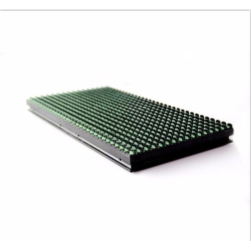 Outdoor single color green advertising DIP led modules