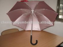 automatic fiberglass rubber handle umbrella