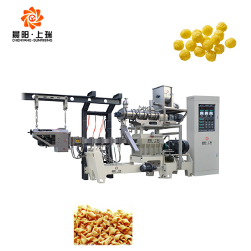 Extruder machine food puff snack machine